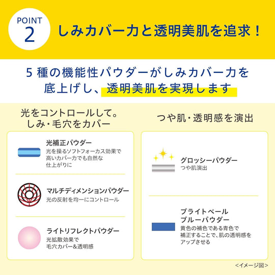 Transino UV Powder EX Medicated Sunscreen Face Powder 11g - WAFUU JAPAN