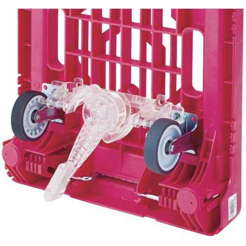 TRUSCO Kartio Mini weego Low - Noise G Caster with Brake Pink (WP - 2G - P - JS) - WAFUU JAPAN