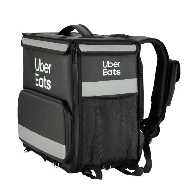 Uber Eats　専用保温バック　大型　黒 Uber Eats デリバリーバッグ 大型 黒 : デリバリー バッグ