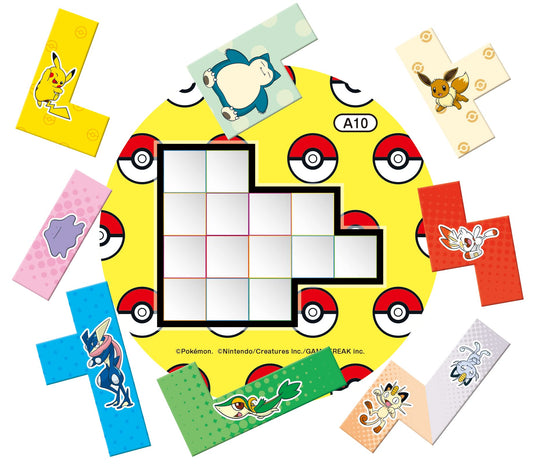 Ubongo Pokemon Board Game Family Strategy Puzzle Toy - WAFUU JAPAN