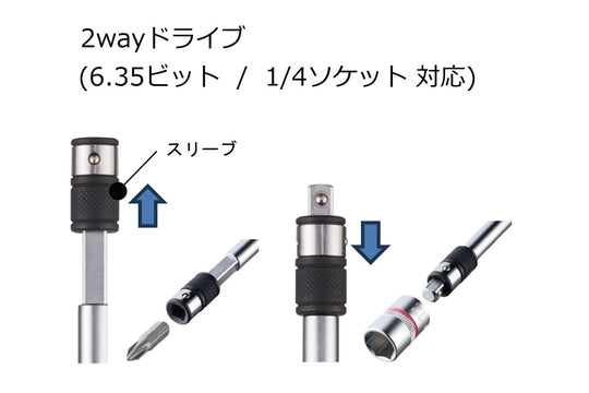 VESSEL 2WAY Power Driver 400PD2 - WAFUU JAPAN