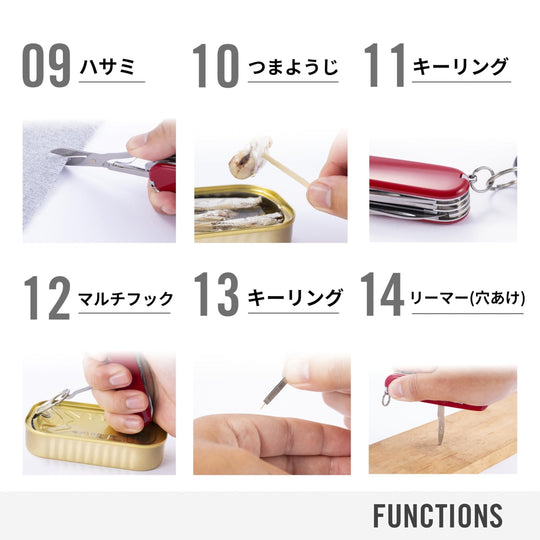 Victorinox Japan Limited Samurai Sengoku Ink Climber Date Masamune Swiss Army Knife 14 Functions 137037X2 - WAFUU JAPAN