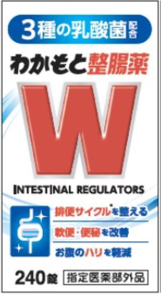 Wakamoto Digestive Aid Supplement 240 Tablets - WAFUU JAPAN
