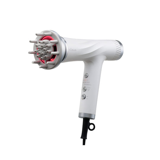 YA - MAN Lift Dryer HC20W1 High Airflow Quick Dry Scalp Care White AC100V - WAFUU JAPAN