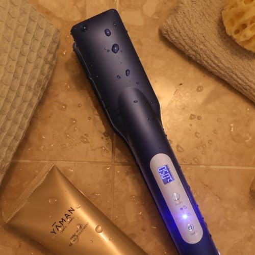 YA - MAN Ultrasonic Night Repair Treatment Iron YJHB4L Navy AC100~240V - WAFUU JAPAN