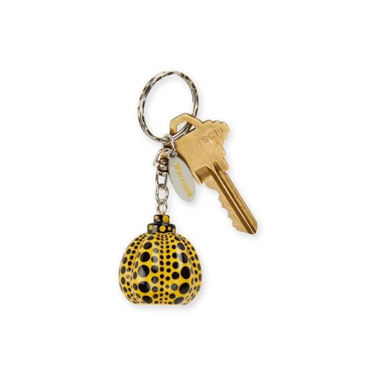Yayoi Kusama Key Ring Pumpkin Yellow / Red Charm - WAFUU JAPAN