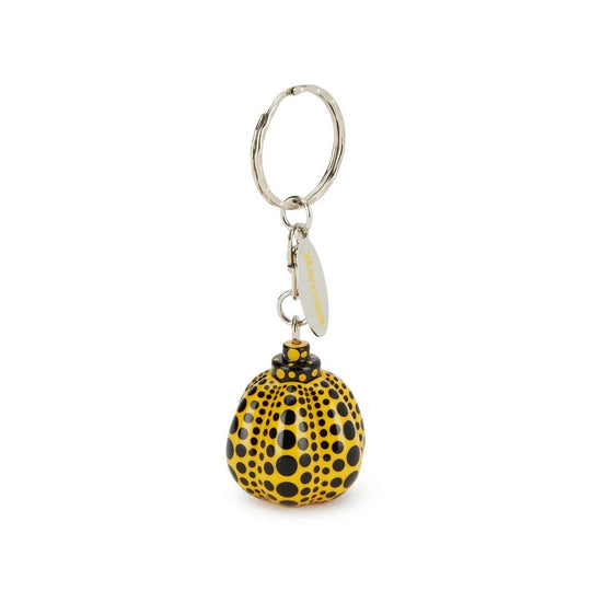 Yayoi Kusama Key Ring Pumpkin Yellow / Red Charm - WAFUU JAPAN