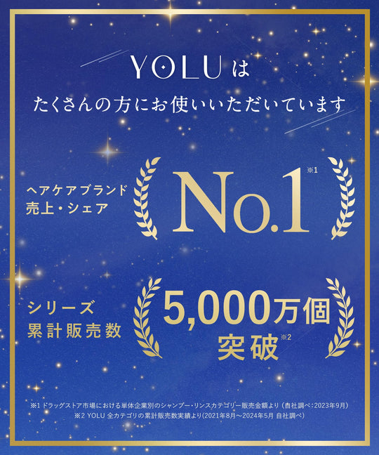 YOLU Body Milk Calm Night Care Body Milk 450g - WAFUU JAPAN