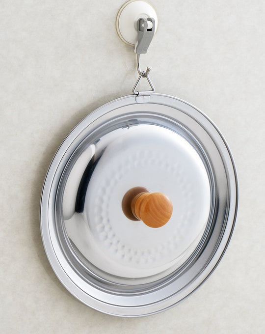 Yoshikawa stainless steel snowflake pot with lid for both 18 and 20cm YH9498 - WAFUU JAPAN