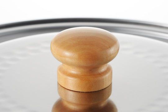 Yoshikawa stainless steel snowflake pot with lid for both 18 and 20cm YH9498 - WAFUU JAPAN