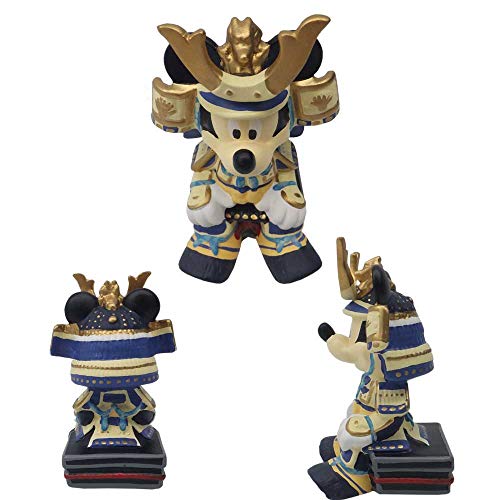 Yoshitoku Mickey Mouse Samurai Doll Armor Kabuto Japanese May Festival Decoration - WAFUU JAPAN