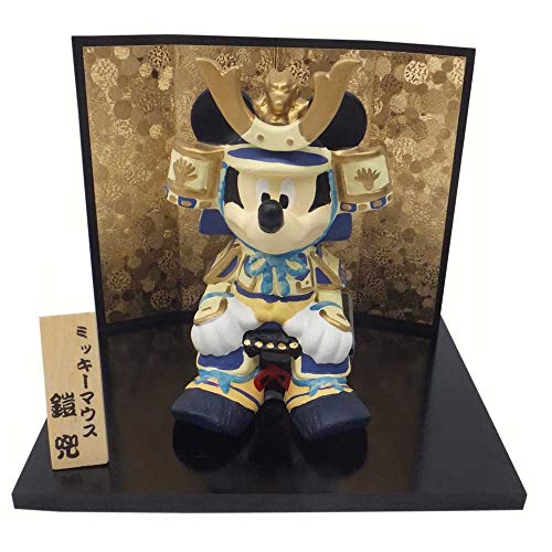 Yoshitoku Mickey Mouse Samurai Doll Armor Kabuto Japanese May Festival Decoration - WAFUU JAPAN