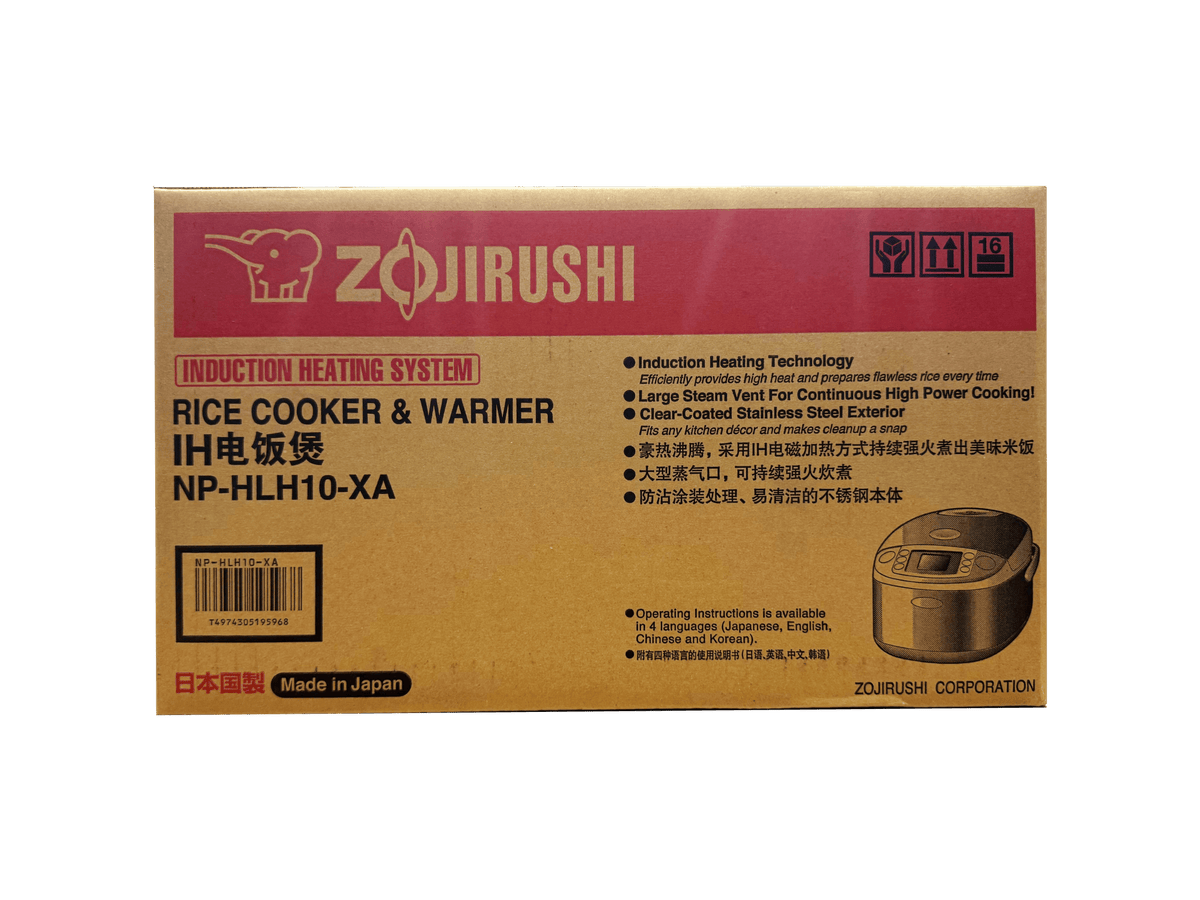 象印 Zojirushi 海外向け 5.5合炊き NP-HLH10-XA ステンレス SE