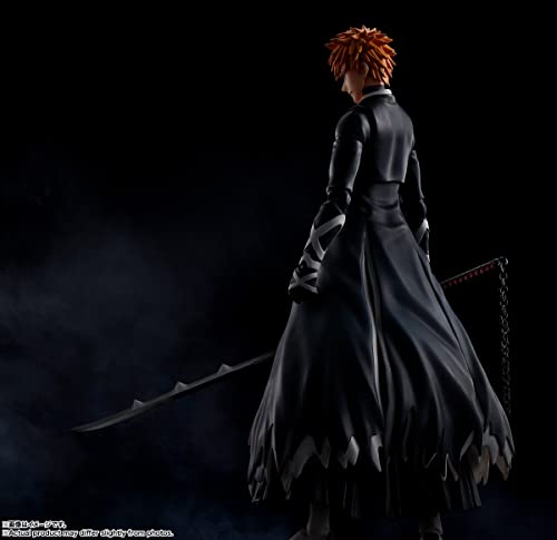 BANDAI SPIRITS S.H.Figuarts Ichigo Kurosaki Bleach Guerra Sangrenta Arco 18 cm