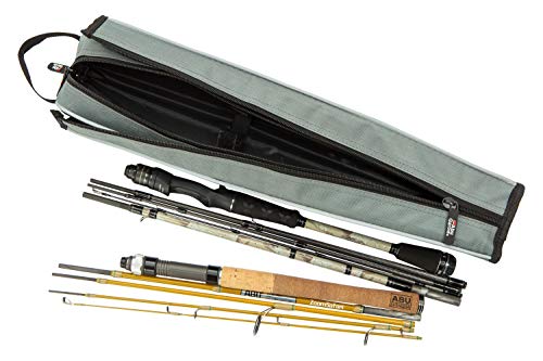 Abu Garcia Custodia per Canna da Pesca Semi Rigida 6'6" Nera