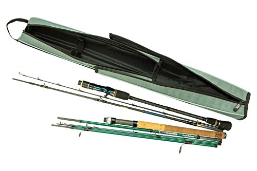 Abu Garcia Custodia per Canna da Pesca Semi Rigida 6'6" Nera