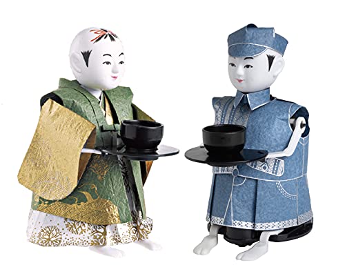 Adult Science Magazine Karakuri Robot Mini Tea Carrying Doll No.4 - WAFUU JAPAN