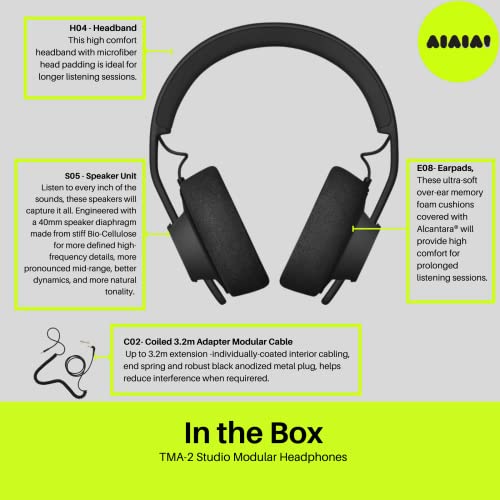 AIAIAIAI TMA-2 Studio XE closed-back over-ear headphones