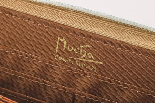 Alphonse Mucha: Easy Card Storage Long Wallet - WAFUU JAPAN