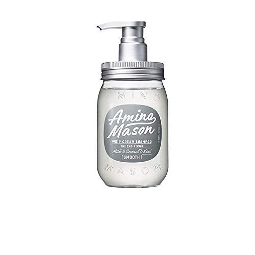 Amino Mason Smooth Repair Whip Cream Shampoo 450ml - WAFUU JAPAN
