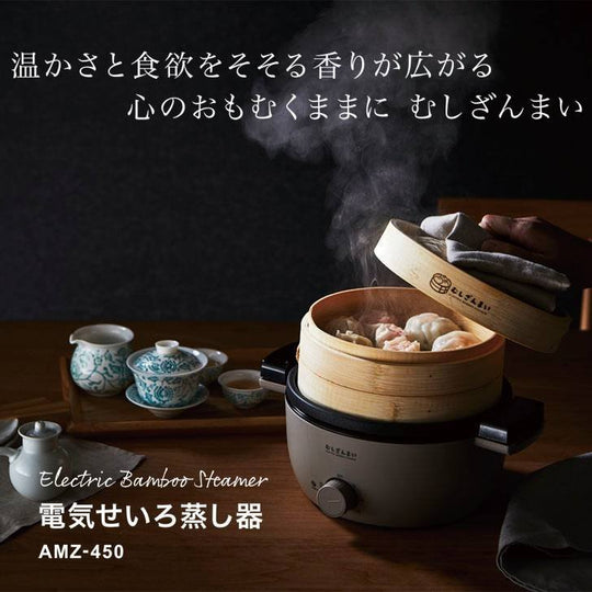 APIX Electric Seiro Steamer AMZ-450 steam cooker 100v - WAFUU JAPAN