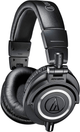 Audio Technica Fones de Ouvido Profissionais Monitor ATH-M50x Preto