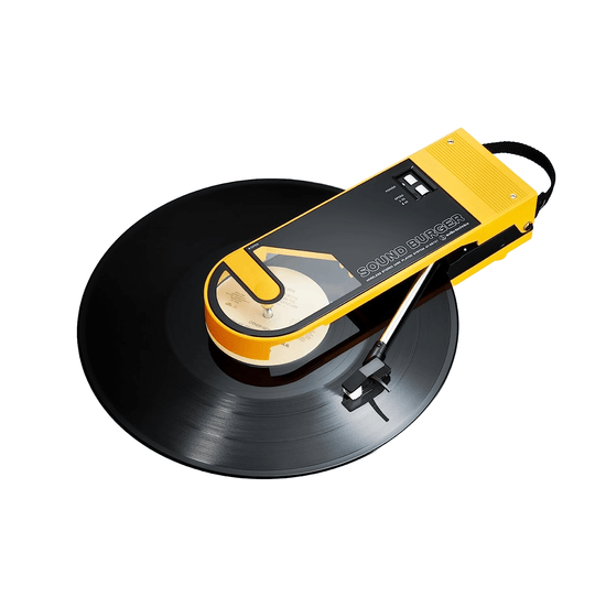 Audio-Technica Wireless Record Player Sound Burger USB Bluetooth Belt Drive Yellow - WAFUU JAPAN