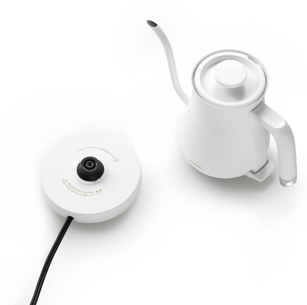 K02A-WH BALMUDA White Electric Kettle The Pot Home Kitchen from