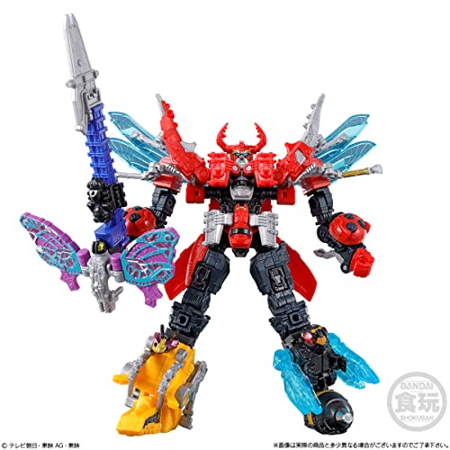 BANDAI Super Mini Pla Shugod Gattai Series 01 King Ohger Set - WAFUU JAPAN