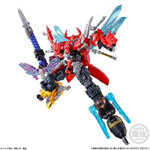 BANDAI Super Mini Pla Shugod Gattai Series 01 King Ohger Set - WAFUU JAPAN