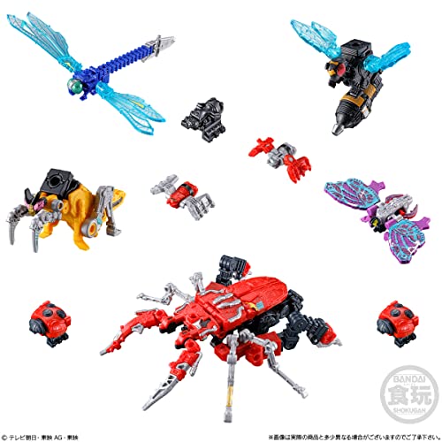 BANDAI Super Mini Pla Shugod Gattai Series 01 King Ohger Set - WAFUU JAPAN