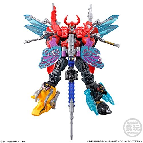 BANDAI Super Mini Pla Shugod Gattai Series 01 King Ohger Set - WAFUU JAPAN