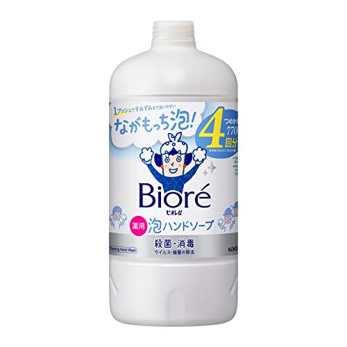 Biore u Foaming Hand Soap Refill 26oz 770ml Made in Japan WAFUU JAPAN