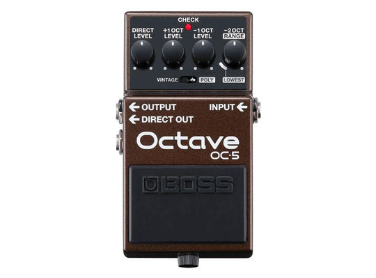 Boss OC-5 Octave Guitar Effects Pedal Brand in Box - WAFUU JAPAN