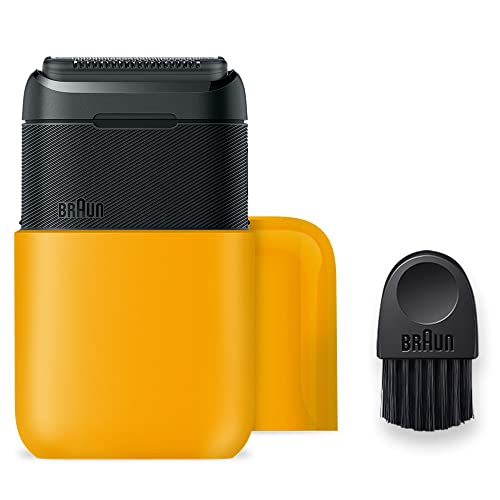 Braun Mobile Shaver Mini Braun mini M-1010 Yellow - WAFUU JAPAN