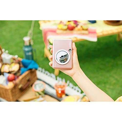Canon Instant Camera Printer iNSPiC ZV-223-PK for Photo Pink Small - WAFUU JAPAN