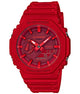 CASIO G-SHOCK GA-2100 Special Färg Begränsad Analog Digital Röd