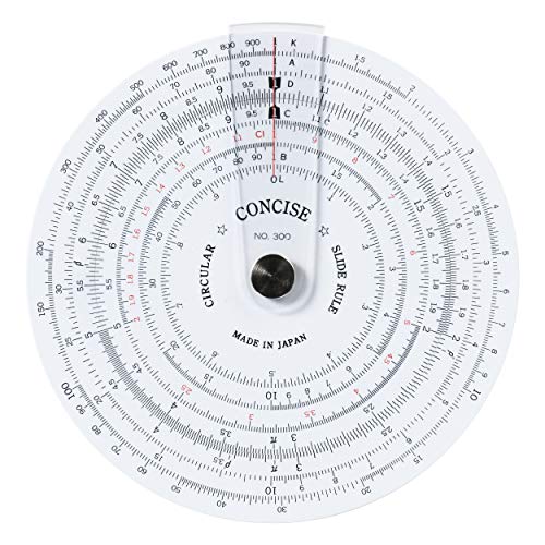 Concise Ruler Circular Slide Rule No. 300 100829 - WAFUU JAPAN