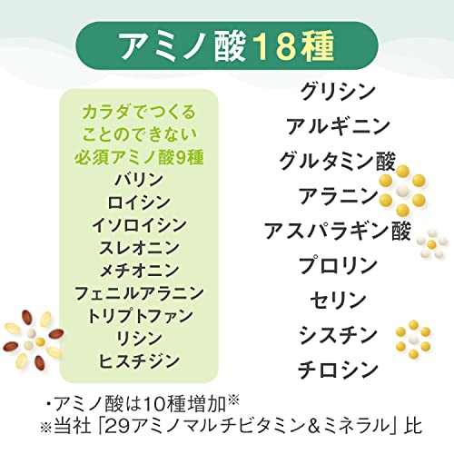 Dear Natura strong39 12 Vitamin 18 amino acid 9 mineral 100 day 300tb supplement - WAFUU JAPAN