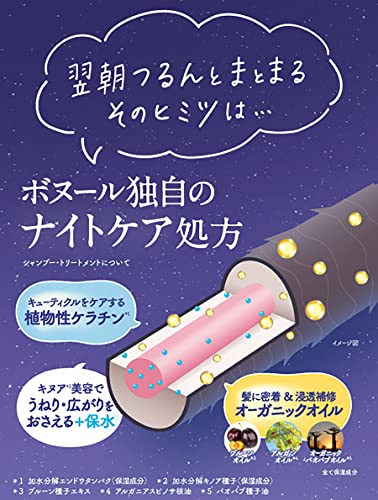 Diane Shampoo & Treatment Set Night Dream Tea Fragrance Moist & Repair 500ml - WAFUU JAPAN