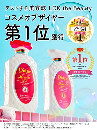 Diane Shampoo & Treatment Set Shiny Berry Scent Perfect Beauty - WAFUU JAPAN