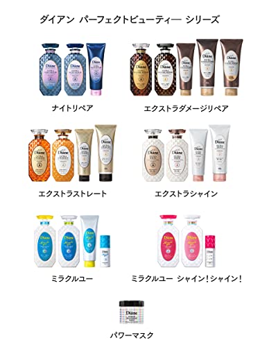 Diane Shampoo & Treatment Set Shiny Berry Scent Perfect Beauty - WAFUU JAPAN