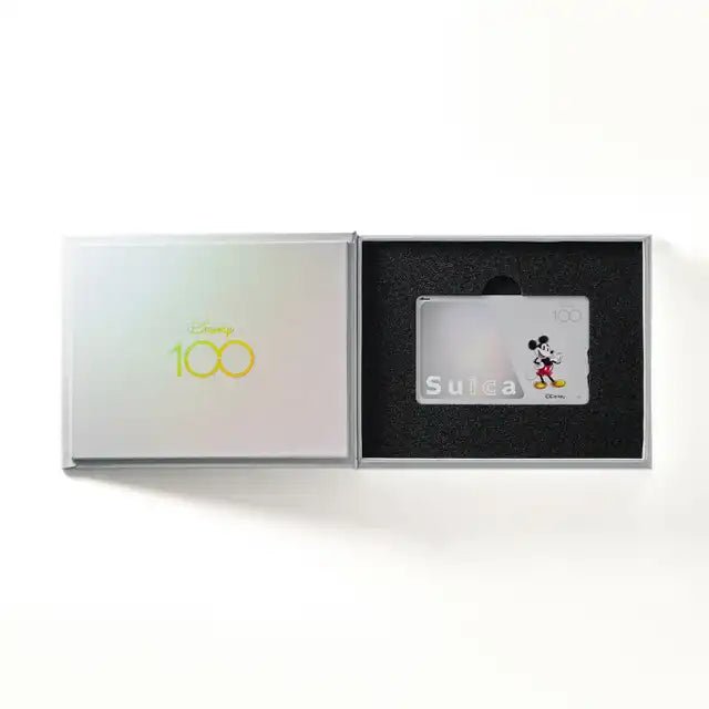 Disney100 Commemorative JR Suica (card and storage box