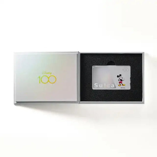 Disney100 Commemorative JR Suica (card and storage box "Mickey Mouse" Limited 6500 cards - WAFUU JAPAN