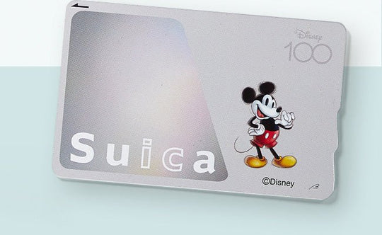 Disney100 Commemorative JR Suica (card and storage box "Mickey Mouse" Limited 6500 cards - WAFUU JAPAN