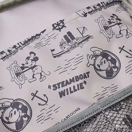 Disney100 Steamboat Willie Multi-Use Pouch - WAFUU JAPAN