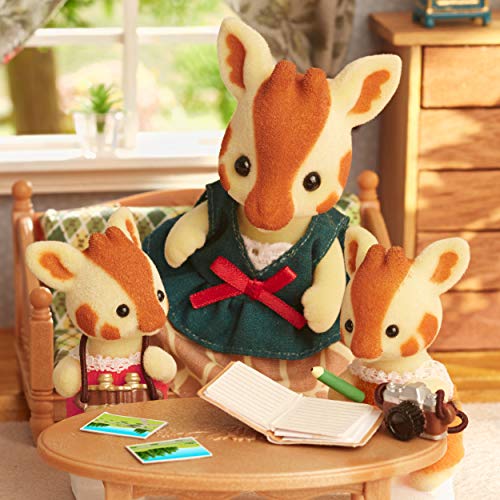 EPOCH Sylvanian Families Dolls Giraffe Family FS-40 - WAFUU JAPAN