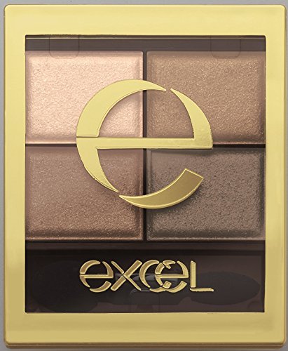 excel Skinny Rich Shadow SR04 (Smoky Brown) Palette Eye Shadow - WAFUU JAPAN