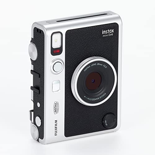 FUJIFILM Cheki Hybrid Instant Camera instax mini Evo Black - WAFUU JAPAN