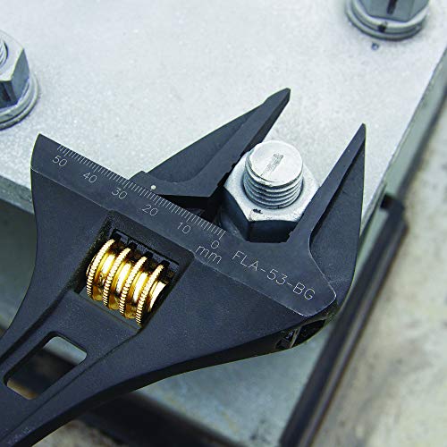 Fujiya Light Monkey Wrench Black-gold FLA-28/32/43/53 - WAFUU JAPAN